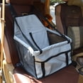 thumbnail image 4 of SENNAUX Pet Car Booster Seat for Dogs Cats Puppy Safe Carrier Bed Belt Hammock, 4 of 5