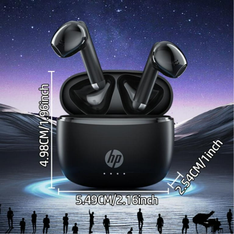 HP Wireless Audio Earbuds, Semi-in-ear Design Noise