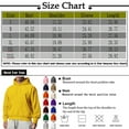 thumbnail image 2 of Hoodies for Men Rain Jacket Men Retro Long Sleeve Hoodie Hooded Sweatshirt Tops Jacket Coat Outwear Rain Coat Jackets for Men Black Polyester 3X, 2 of 4