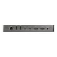 thumbnail image 3 of Startech Universal Thunderbolt 3 or USB-C Host Docking Station - Dual Monitor 4K DisplayPort - 60W Power Delivery - TB3 / USB 3.1 Gen 2 Type-C Dock - Mac & Windows, 3 of 12