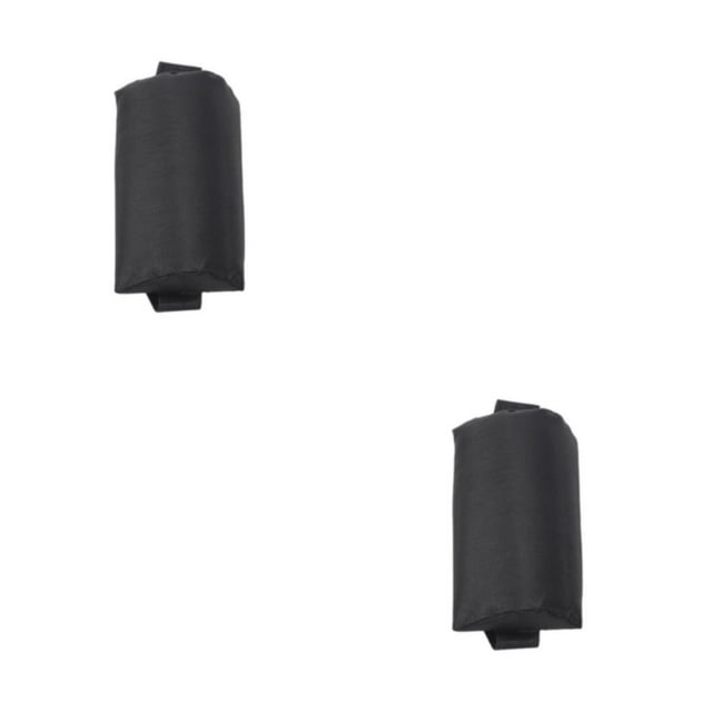 Guardoinrt Folding Lounge Chair Head Cushion For Relaxation And Support Recliner Ventilate Black 1 2Set