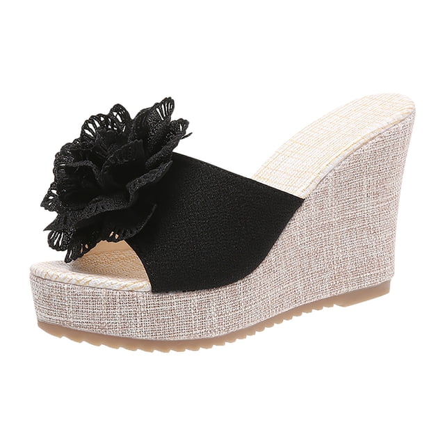 RKSTN Pantoufles pour Femmes Mode Décontractée Bout Rond Pantoufles Confort Plage Décontractées Semelle Antidérapante Chaussures,Pantoufles pour Femmes Intérieur Extérieur