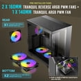 thumbnail image 3 of Carcasa para PC Antec C8 ARGB Full-Tower E-ATX con radiador de 360 mm, 3 of 9