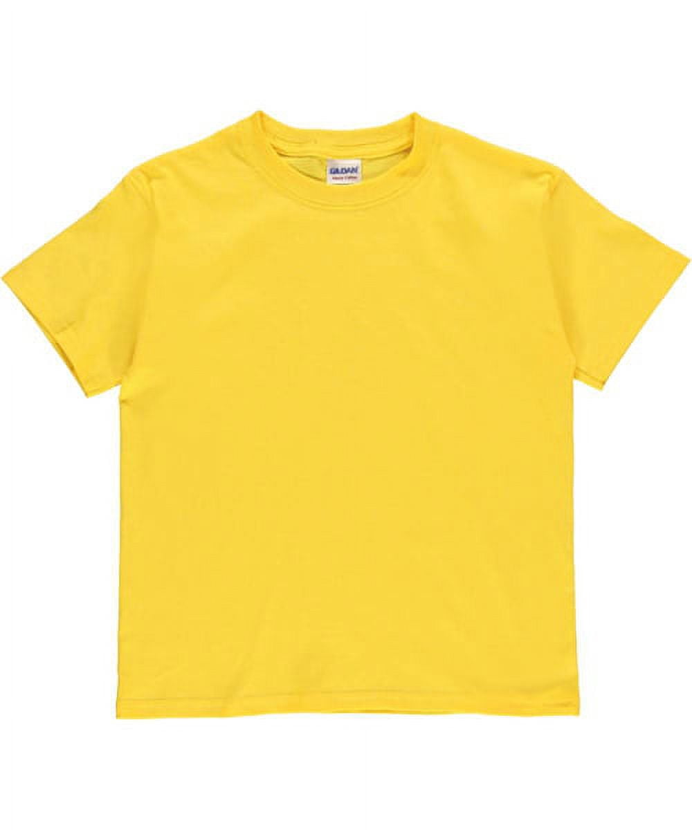 blank yellow shirt