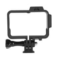 thumbnail image 3 of Camera Protection Frame, Vibration Resistant Professional Black Sports Camera Adapter Frame  For Insta360 ONE R, 3 of 8