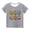 Gray, variant on MeetoTime Boys Girls Easter Printed Short Sleeve Tops Crewneck Casual Loose T-shirt Kids Clothes