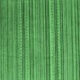thumbnail image 1 of Ahgly Company Indoor Square Abstract Emerald Green Modern Area Rugs, 8' Square, 1 of 4
