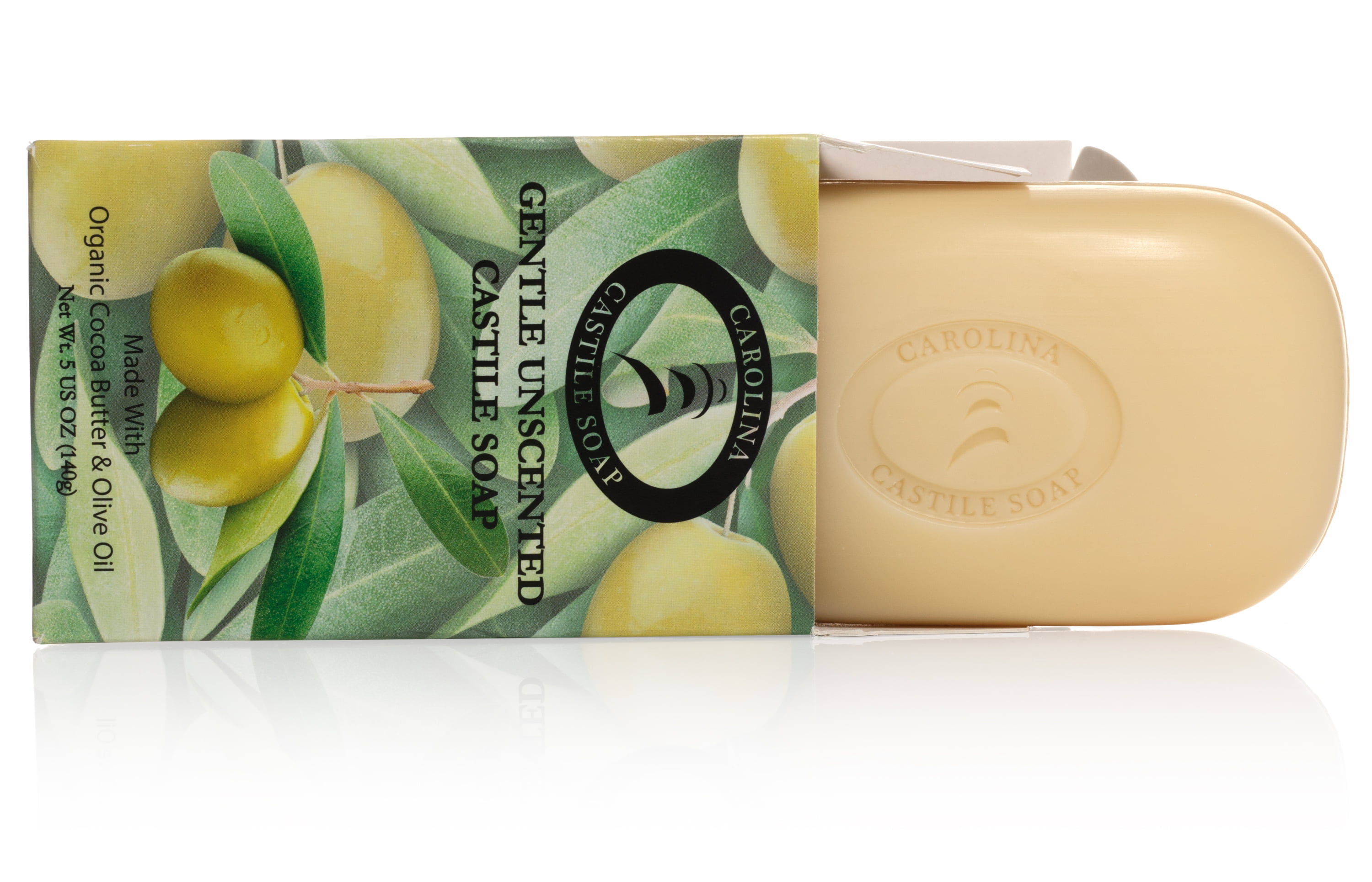 Carolina Castile Bar Soap Organic Certified 6 pack Gentle