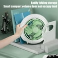 thumbnail image 7 of BCZHQQ USB Fan with Light,Strong Wind Ultra Quiet Small Desk Fan 3 Speeds Adjustable USB-C Corded Powered Personal Fan for Home Office Desktop, 7 of 7