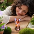 thumbnail image 7 of Garden Figurines Miniature Resin Fairies Statues Ornaments for Garden Terrarium Pot Yard Decor Indoor Outdoor Home Party Gift Fairy Garden Decor, 7 of 7