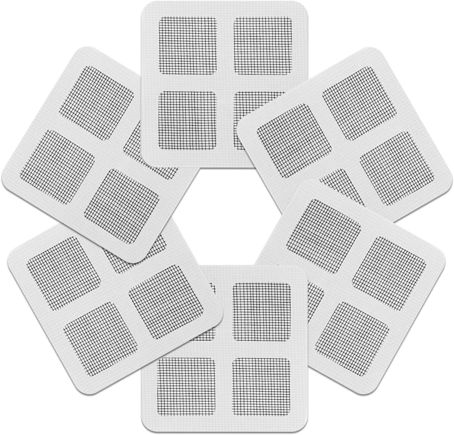 Window and Door Screen Repair Kit,Fiberglass Screen Repair Patches