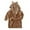 kids sleepwear - Brown, variant on Boys Girls Solid Bear Hooded Bathrobe Bear Ear Hood Self Tie Belt Ultra Soft Warm Flannel Kids Sleep Bath Robe,2-3 Years