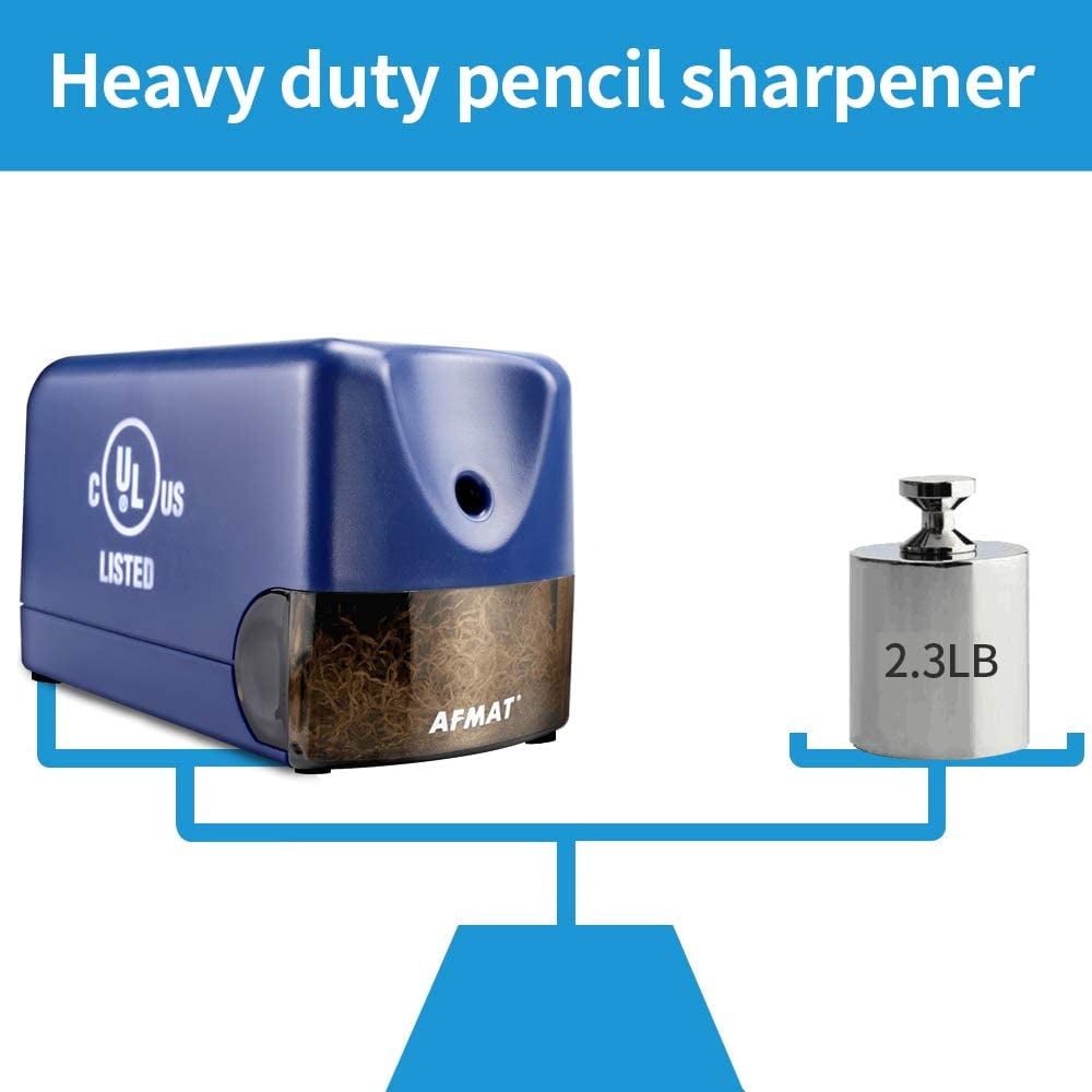 AFMAT Horizontal and Vertical Electric Pencil Sharpener Plug in, PS13+PS93