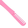 thumbnail image 3 of TABLZONE Rust Resistant Metal Lash Clamp Tweezers with Comb for Precise Beauty and Makeup Application, 3 of 8