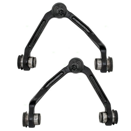 Set Front Upper Control Arms w/ Bushing & Ball Joint Replacement for Ford F150 F250 Pickup Expedition Lincoln Navigator 5L3Z3085C
