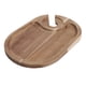 thumbnail image 1 of De Madera Para Aperitivos Y Vino, Con Soporte De Copa, Bandeja Para Cóctel, Mini Tabla De Charcutería Para Aperitivos De Queso, Entretenimiento Para Fiestas, 1 of 7