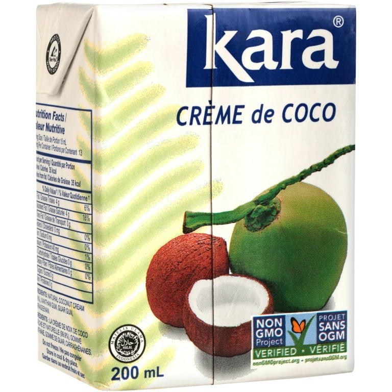 Kara Uht Natural Coconut Cream, 6.8 Fl Oz(5 pack) - Walmart.com