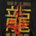 thumbnail image 2 of House of the Dragon Year of the Dragon Caraxes Unisex Adult Pull-Over Hoodie (X-Large) Black, 2 of 5