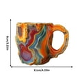 thumbnail image 6 of Crystal Coffee Mugs - Mineral Crystal Coffee Mug & Crystal Mug, Colorful Translucent Elegant Cup, Suitable for Home Office Daily Coffee, Tea and Beverage Serving, 6 of 6