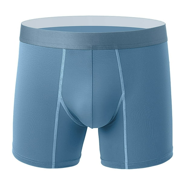Pantalones Casuales de la Cintura Media Ropa Interior de Ángulo Plano de Color Sólido 94% Viscosa 6% Spandex, Pantalones de Cuatro Esquinas para Deportes Y Ocio
