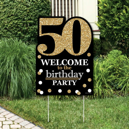 Adult 50th Birthday Gold Party Decorations Birthday 