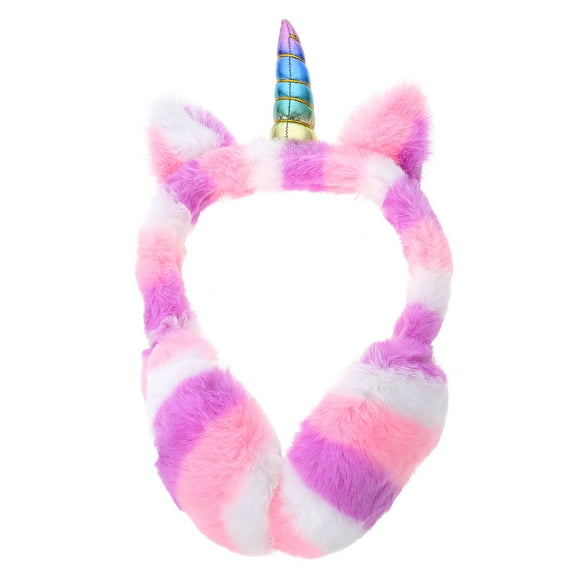 FOMIYES 1Pcs Warm Ear Muffs Multi Colored Plush Ear Protection Earmuff For Women And Children Winter Use
