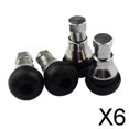 thumbnail image 1 of DYNWAVECA 4-Lot de 6 4 Pcs TR412AC 33mm Performance de Circuit Tiges de Valve Chromées 6 Pcs, 1 of 9
