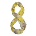 thumbnail image 2 of Womens Feather Weight Tie-Dye Soft Scarf - Yellow, 2 of 5