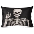 thumbnail image 2 of Skull A Idea Throw Pillow Covers 1 Set Super Soft Pillow Shams Covers with Zipper, Living Room Farmhouse Decor Giftsations, 20x30 Inch, 2 of 7