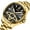 Bronze, variant on 2022 Top Brand Luxury Fashion Mens Watches Waterproof Date Clock Gold Watch For Men Quartz Wristwatch Relogio Masculino - Quartz Wristwatches