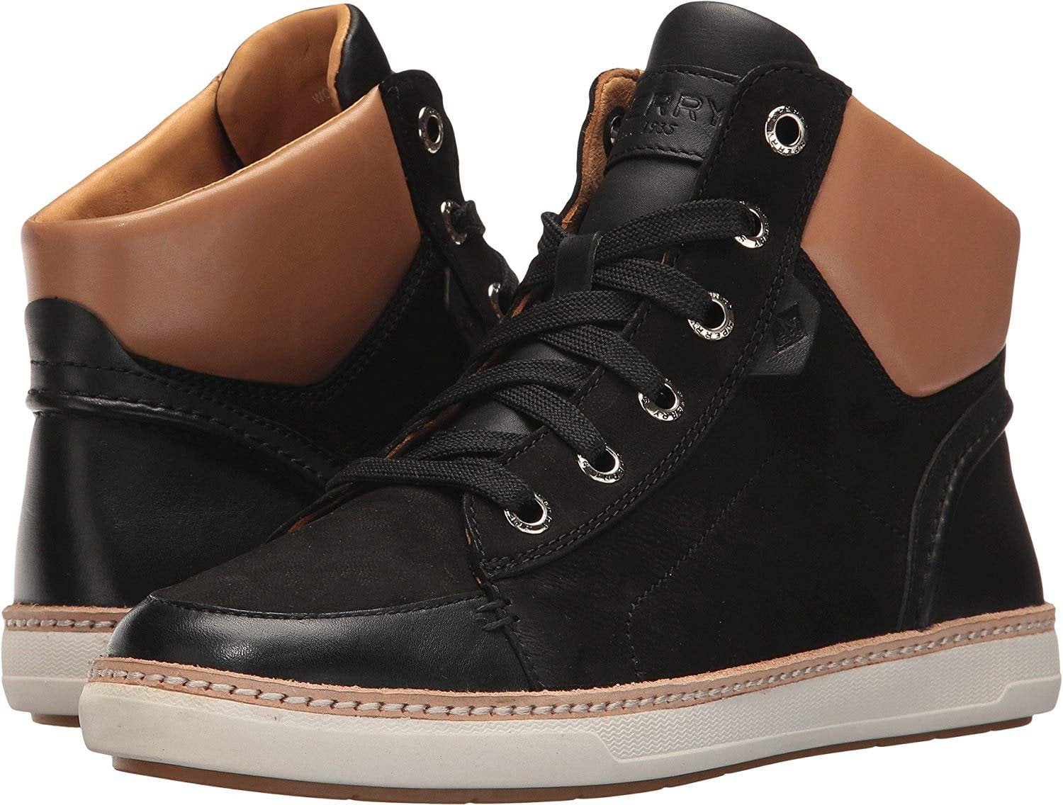 Sperry Top-Sider Women's Gold Cup Rey Isla Sneaker Black, Size 7 M