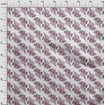 thumbnail image 3 of oneOone Cotton Poplin Fabric Leaves Block Printed Craft Fabric BTY 56 Inch Wide, 3 of 4