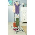 thumbnail image 2 of Whitmor Convertible Garment Rack - White, 2 of 7