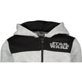 thumbnail image 5 of Star Wars The Mandalorian Child Big Boys Fleece Half Zip Hoodie Infant to Big Kid, 5 of 5
