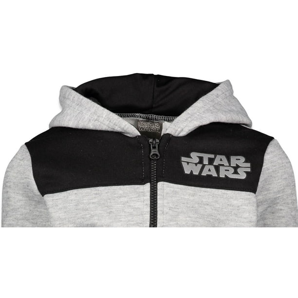 Star Wars The Mandalorian Child Toddler Boys Fleece Half Zip Hoodie Infant to Big Kid Walmart Business Supplies