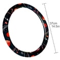 thumbnail image 4 of LOVE 14.5 Inch Printing PVC Leather Auto Accessories Steering Wheel Covers, 4 of 6