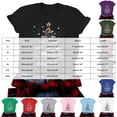 thumbnail image 3 of TOWED22 Womens Funny Christmas Shirts Merry and Bright T-Shirts Christmas Tree Shirts Merry Christmas Graphic Tee Tops,XL, 3 of 6