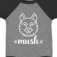 thumbnail image 4 of Inktastic Husky Sled Dog Mush Boys or Girls Baby Bodysuit, 4 of 5