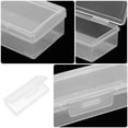 thumbnail image 3 of BESTOYARD 4pcs Cotton Ball Container Transparent Cotton Swab Case Travel Friendly for Families, 3 of 8
