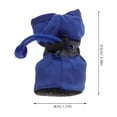 thumbnail image 2 of BEADCEST 3Jgo Botas Impermeables Para Perro Con Correa Ajustable Y Antideslizante En Color Variado, 2 of 6