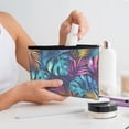 thumbnail image 7 of Cauagu Colorful Tropical Leaves for Tyvek Makeup Bag,Reusable Travel Cosmetic Bag Women Organizer Toiletry Bag Birthday,Gifts for Women Girlfriend Mom Teacher 6.5’’*8.9’’, 7 of 7