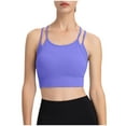 thumbnail image 3 of Timegard Sports Bras for Women High Support Spaghetti Strap Sleeveless Workout Running Yoga Bras Camis, 3 of 6
