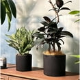thumbnail image 7 of CCOCC Ceramic Planter,Elegant Textured Ceramic Pots for Plants,Quality Biodegradable Clay Planters for Indoor Plants,Pink, 7 of 7