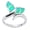 Green, variant on Mermaid Tail Opal Fashion Women's Ring