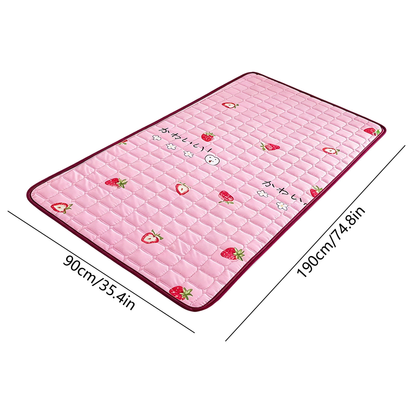 Mattress Protector Non Slip Quilted Mattress Pad Breathable Washable Reversible Bed Cover Comfortable Soft Durable Easy Fit Design, for Bedroom Dorm Bed Home Sleeping Protection