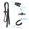 thumbnail image 3 of Uxcell 30-50cm Glasses Lanyard for Men Women, Adjustable Eyeglasses Strap Retainer Neck Holders Cord, Black 6 Pcs, 3 of 6