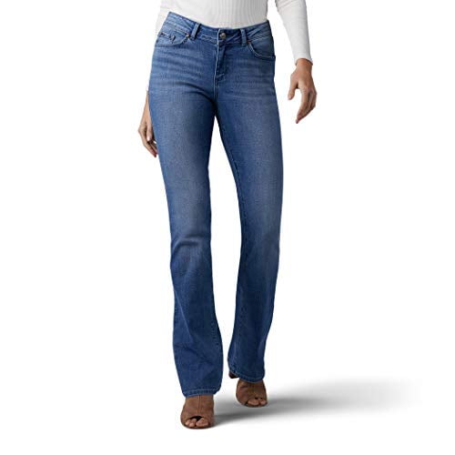 lee modern series curvy fit bootcut jeans plus size