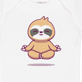 thumbnail image 4 of Inktastic Meditating Sloth Boys or Girls Baby Bodysuit, 4 of 5
