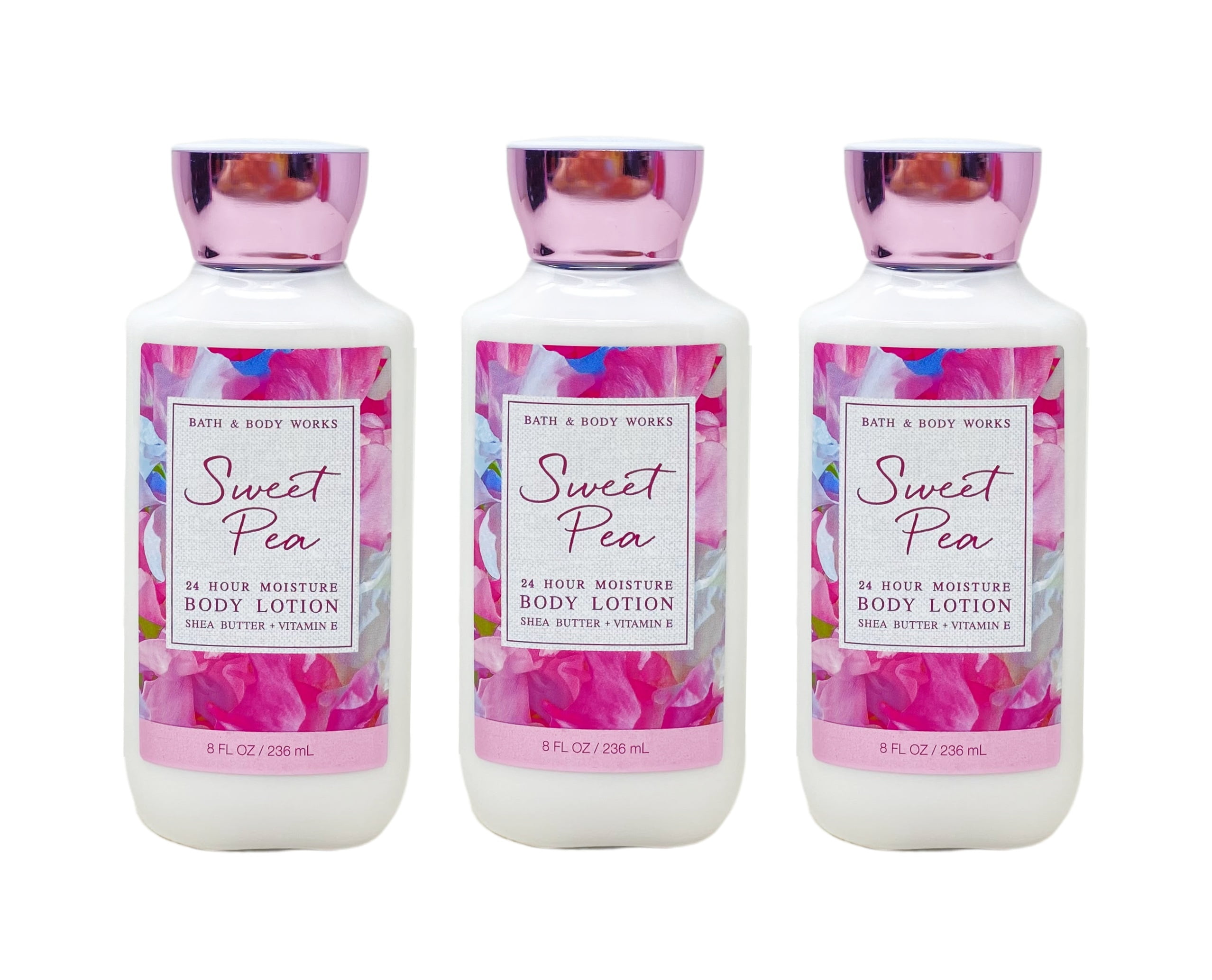 Bath and Body Works Sweet Pea 24 Hour Moisture Body Lotion Gift Set