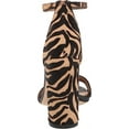 thumbnail image 3 of Sam Edelman Yaro New Tiger Block Heel Ankle Strap Open Toe Dress Heeled Sandals (New Tiger, 5.5), 3 of 6